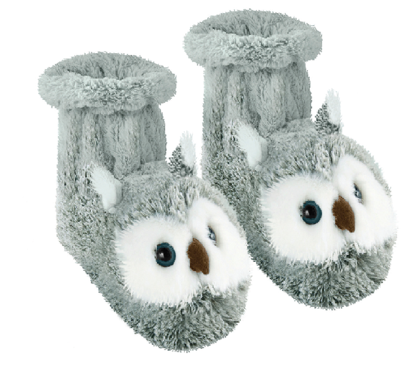 Fun For Feet Slipper Socks Snow Owl