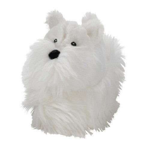 Desk Duster Westie White