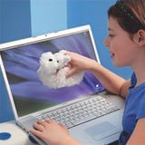 Desk Duster Westie White