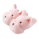 Fun For Feet Slippers Westie Pink